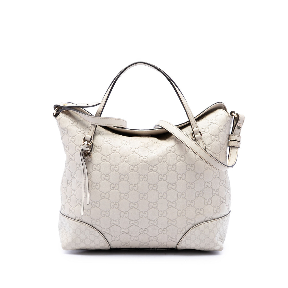 Pre-Loved Gucci Medium Guccissima Bree Fold Over Tote